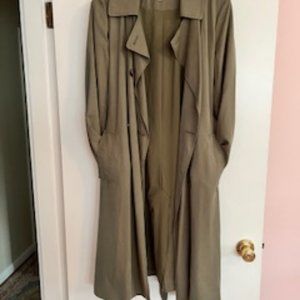 Loft Army Green Trench Size Small - image 1